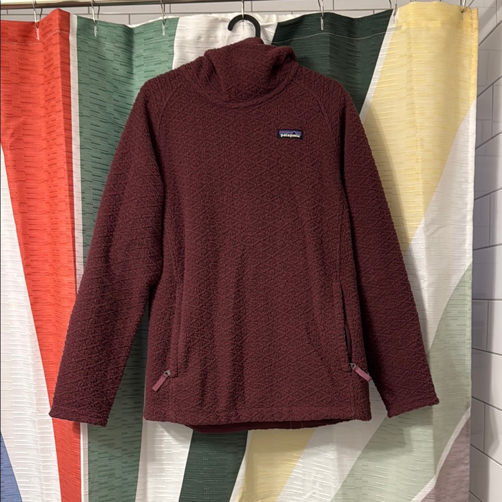 Patagonia Burgundy Pullover Sweater